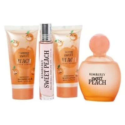 Kimberly Sweet Peach Limited Edition Bath & Body Set 4-Piece