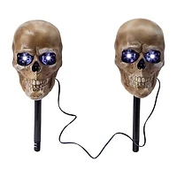 Halloween Skull Stakes 2-Pack