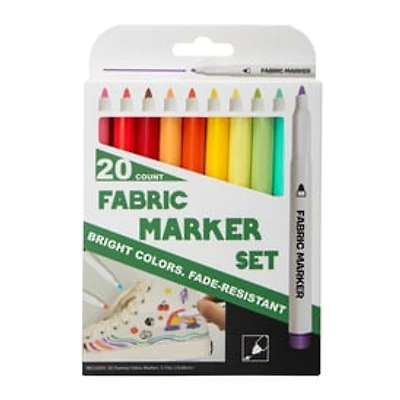 Fabric Marker Set 20-Count
