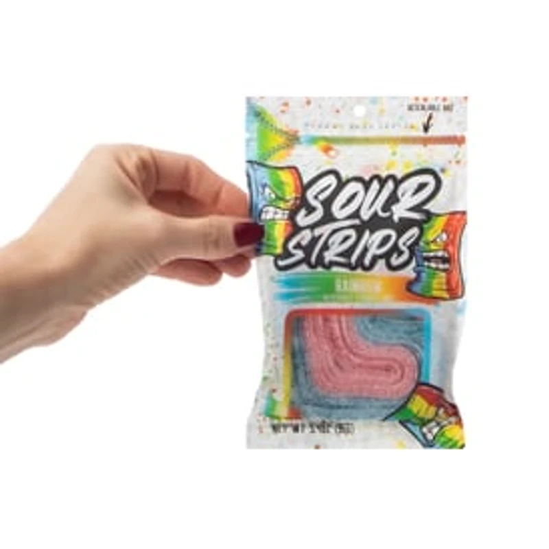 Sour Strips® Rainbow Flavored Candy 3.4oz
