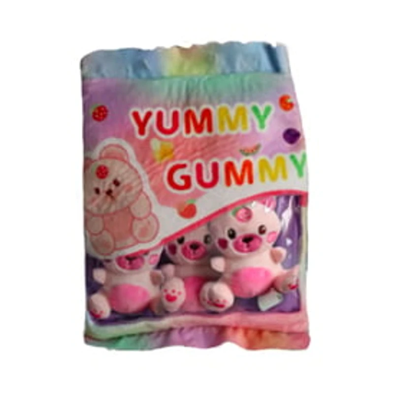 Yummy Gummy Bears Plush Toy (Styles May Vary)