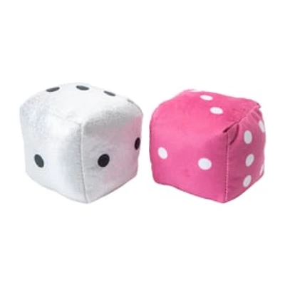 Pet Dice Plush Toy 2-Pack