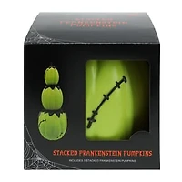 Stacked Frankenstein Pumpkins 3-Pack