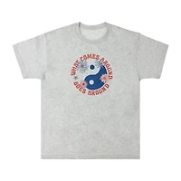 Yin Yang Flower Graphic Tee