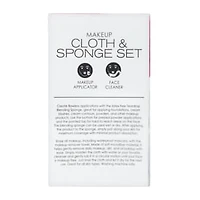Make-up Cloth And Sponge Set
