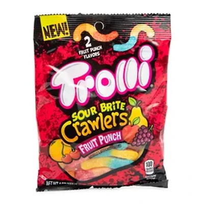 Trolli® Sour Brite® Crawlers Fruit Punch Gummi Candy 4oz