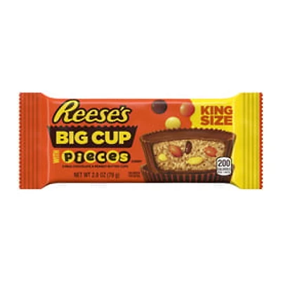 Reese's® Big Cup With Pieces King Size Peanut Butter Cups 2.8oz