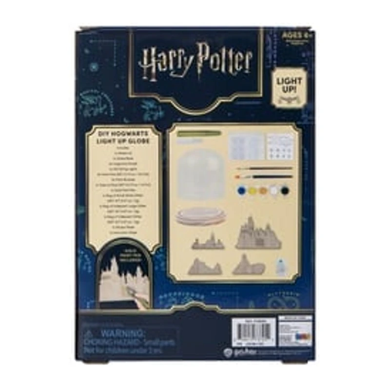 Harry Potter DIY Hogwarts Light Up Globe Set