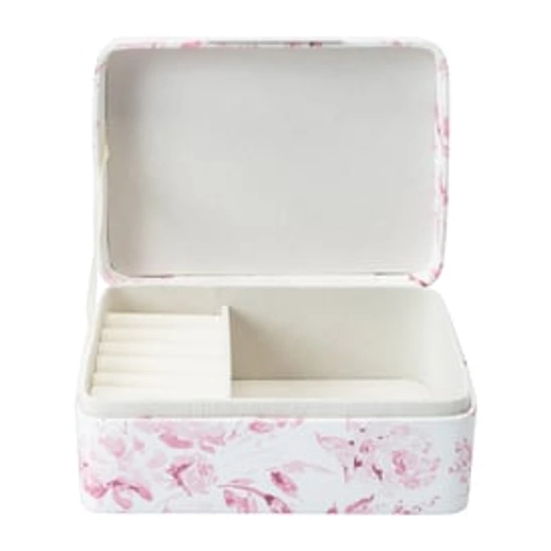 Floral Printed Jewelry Case