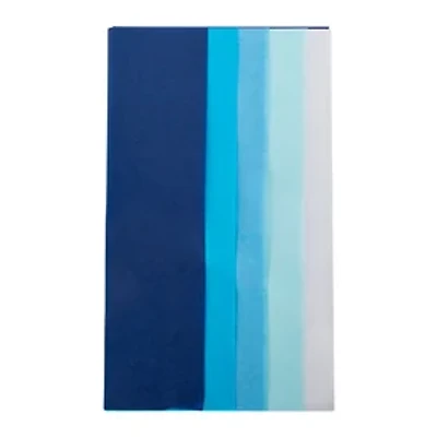 Blue Gift Wrapping Tissue 15-Sheets