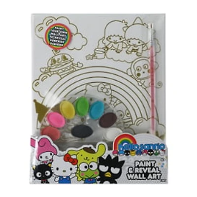 Hello Kitty and Friends® Paint & Reveal Wall Art Set