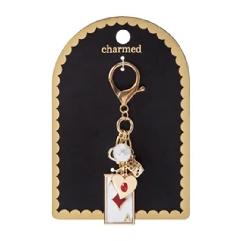 Charmed Game Charm Cluster Key Ring