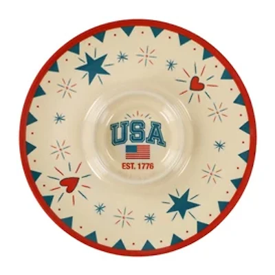 American Chip And Dip Tray
