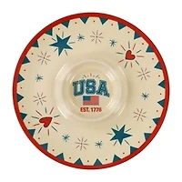 American Chip And Dip Tray