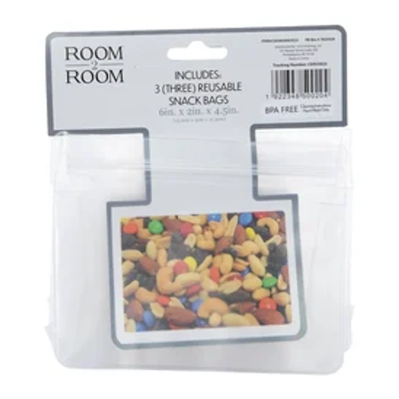 Reusable Snack Storage Bags 2-Count