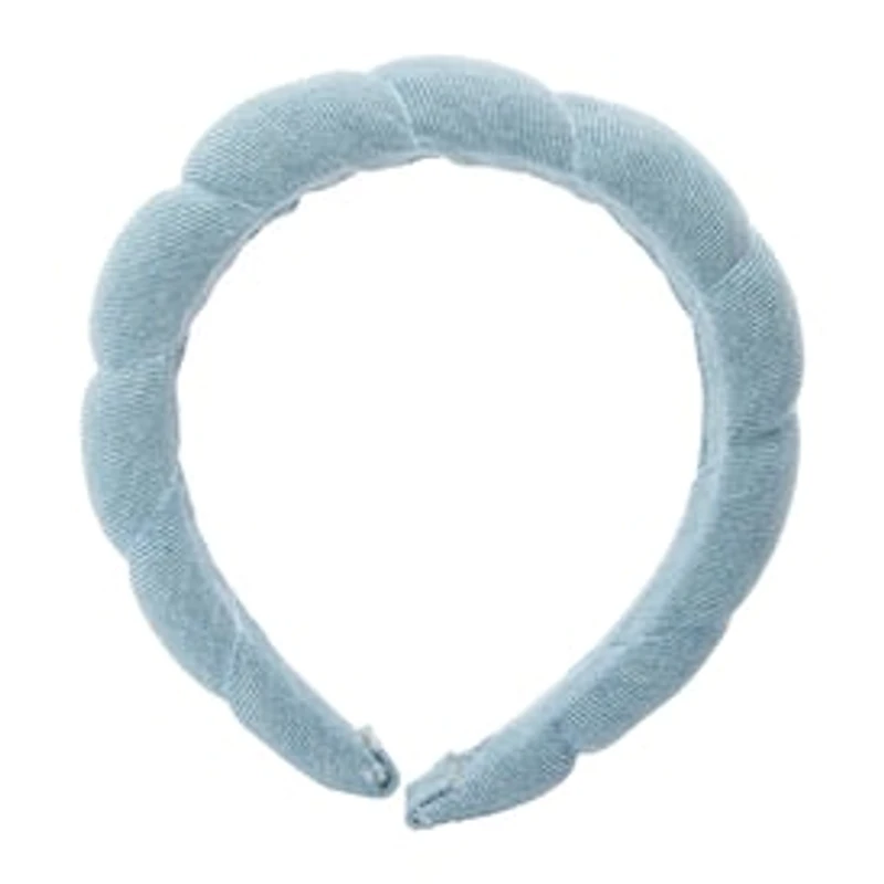 Denim Bubble Headband