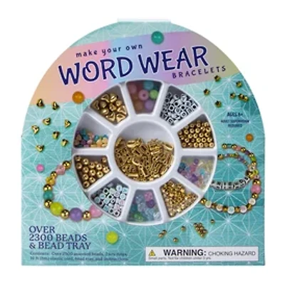Make Your Own Word Wear Bracelets Set