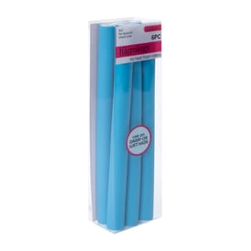3/4in No Heat Foam Rollers 6-Pack