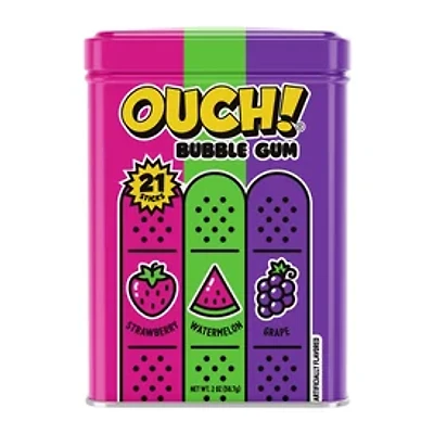 Ouch!® Bubble Gum 21-Count 2oz