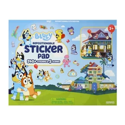 Bluey Repositionable Sticker Pad
