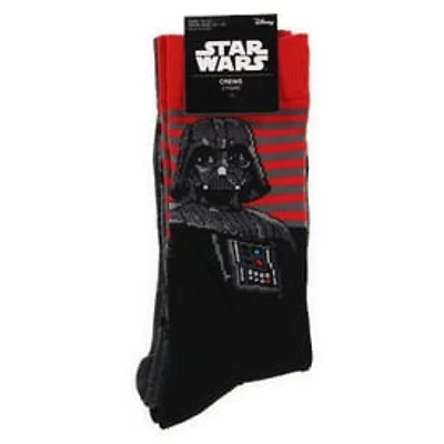 Young Men's Star Wars® Darth Vader™ Crew Socks 2-Pack