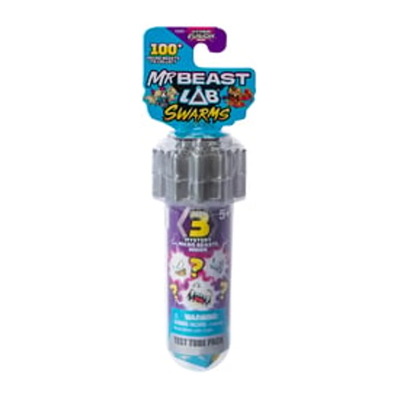 Mr Beast Lab™ Swarms Mystery Micro Beasts Test Tube Pack (Styles May Vary)