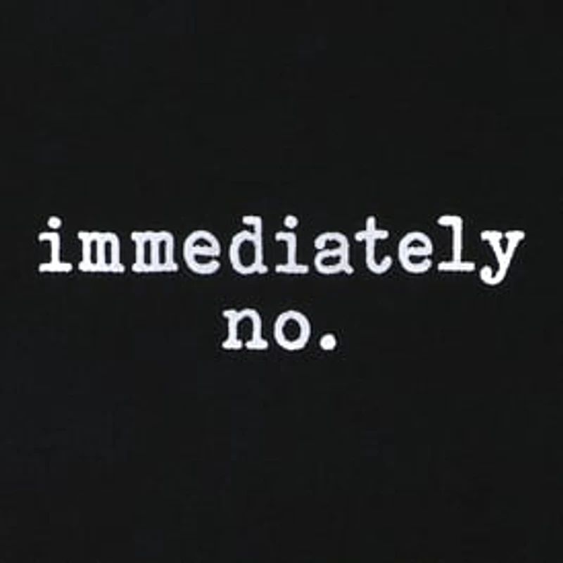 Immediately No. Graphic Tee