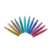 Metallic Twist-Ups Gel Crayons 12-Pack