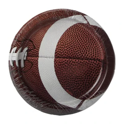 Football Printed Party Plates