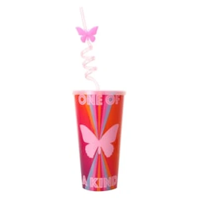 Summer Stadium Sipper With Lid & Straw 32oz