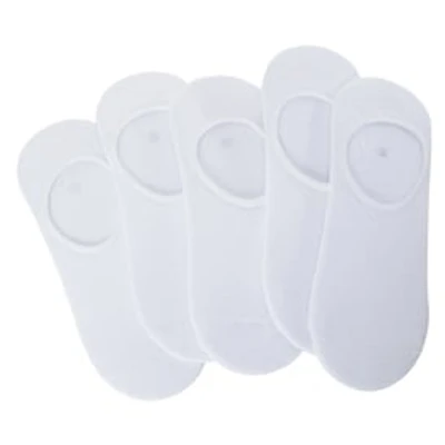 Ladies No-Show Sneaker Socks 5-Pack