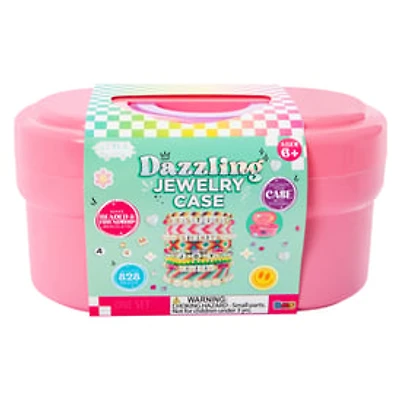 Dazzling Jewelry Case With 828 Beads