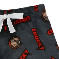 Juniors Halloween Plush Shorts