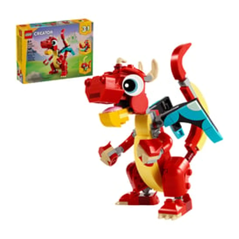 LEGO® Creator™ 3-In-1 Red Dragon Building Toy