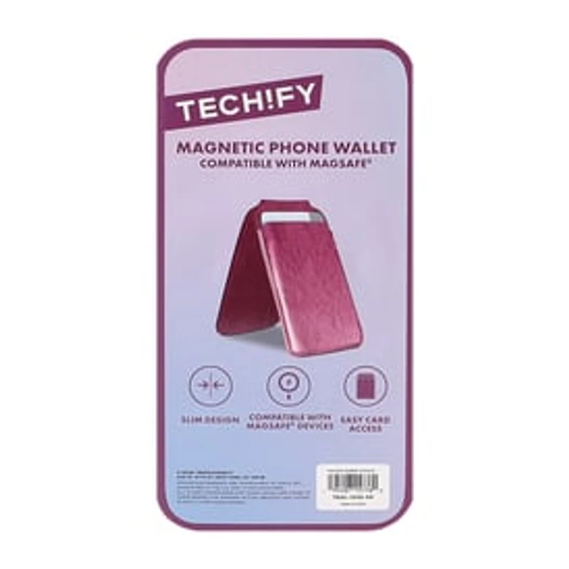 Tech!fy Magnetic MagSafe® Phone Wallet