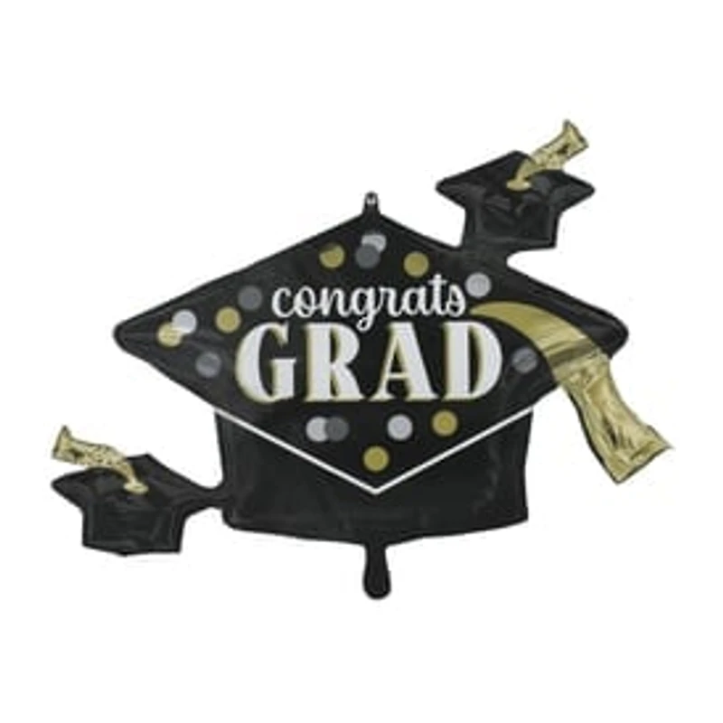 INFLATED Anagram® Supershape® Graduation Decorative Balloon