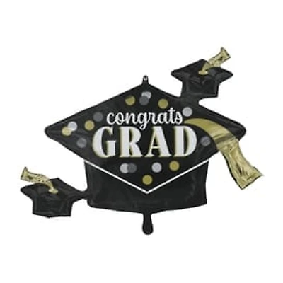 INFLATED Anagram® Supershape® Graduation Decorative Balloon