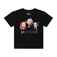 Kids Netflix KPop Demon Hunter Huntrix Graphic Tee