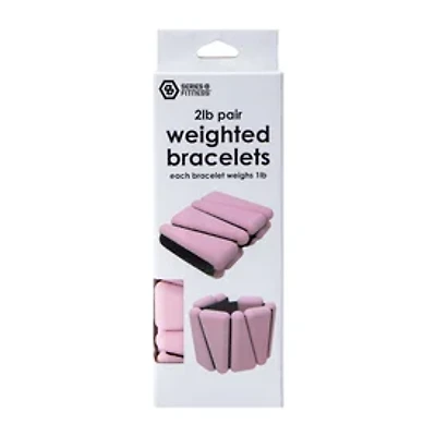 Series-8 Fitness™ Weighted Bracelets Pair 2lbs.