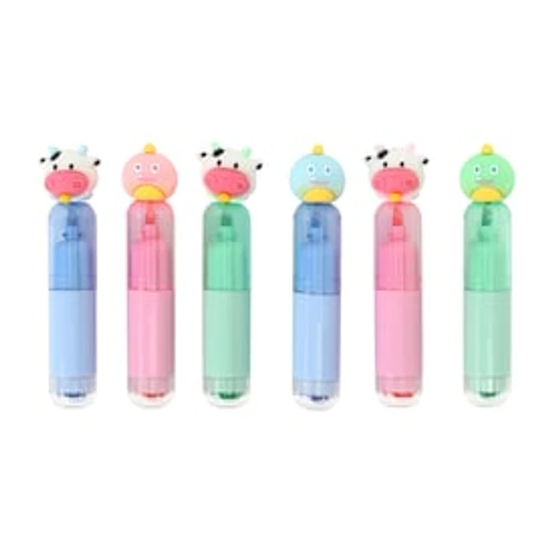 Kawaii Highlighters 6-Pack