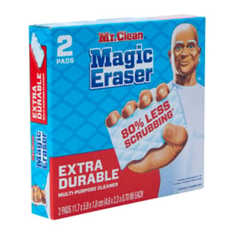 Mr. Clean® Extra Durable Multi-Purpose Cleaner Magic Eraser 2-Pack