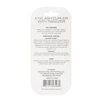 Eyelash Curler With Tweezer Set