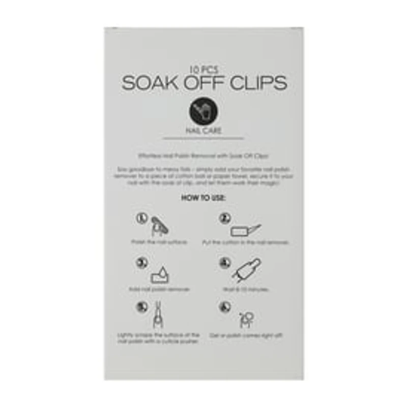 Soak Off Clips 10-Pack