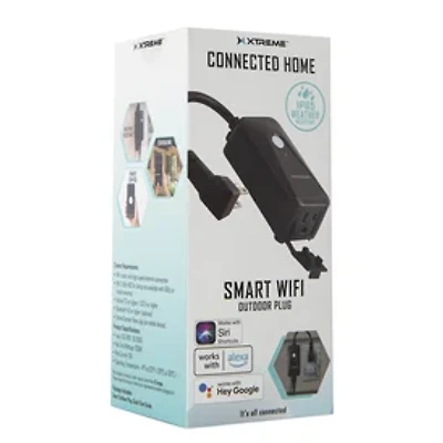 Weather-Resistant Smart Wifi Outdoor Plug