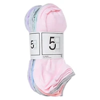 Ladies Pastel Low-Cut Socks 10-Pack