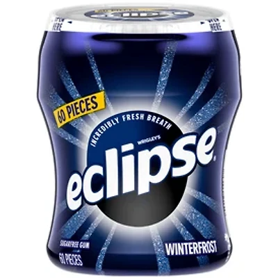 Eclipse® Winterfrost Sugar-Free Gum - 60 Pieces