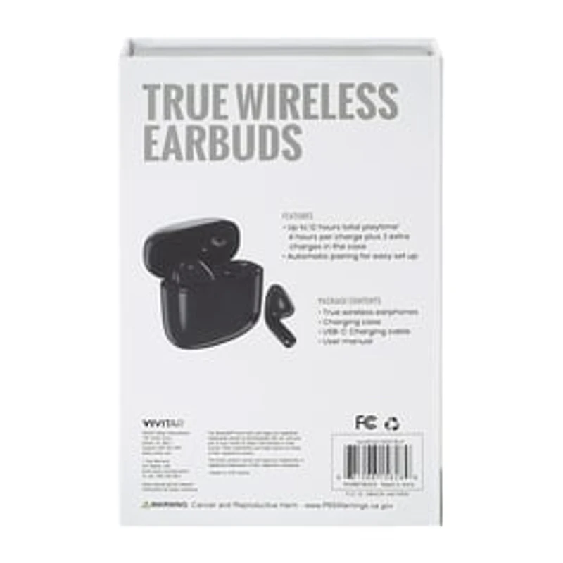 Vivitar True Wireless Earbuds
