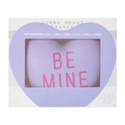 Jumbo Heart Eraser