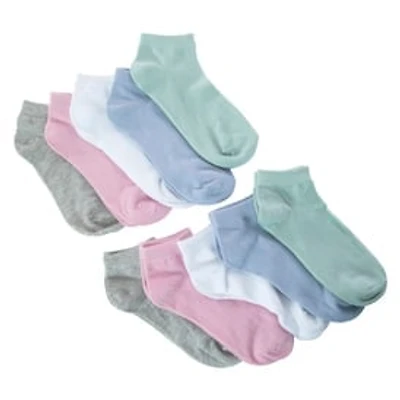 Juniors Ankle Socks 10-Pack