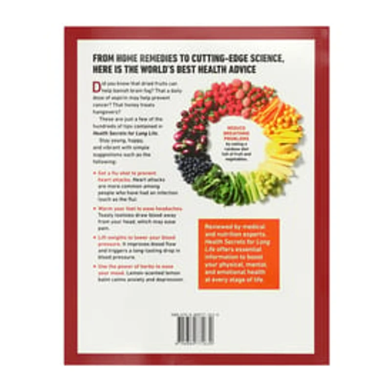 Reader's Digest Health Secrets For Long Life Book